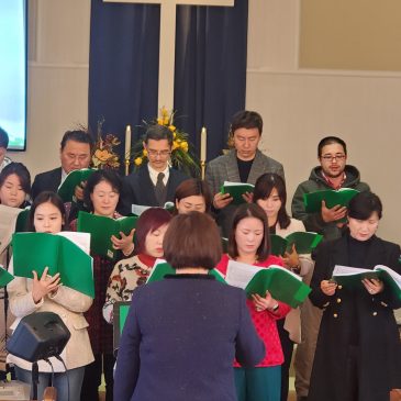 Choir: “O Come, Let Us Worship”